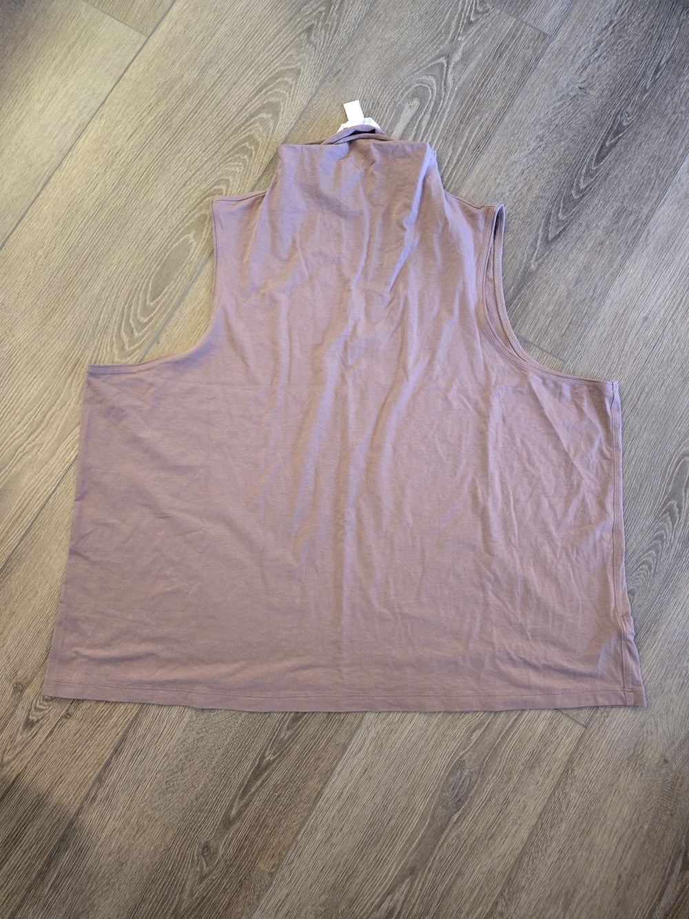 Athleta Sleeveless Mock Neck Tank Top - Dusty Mauve
